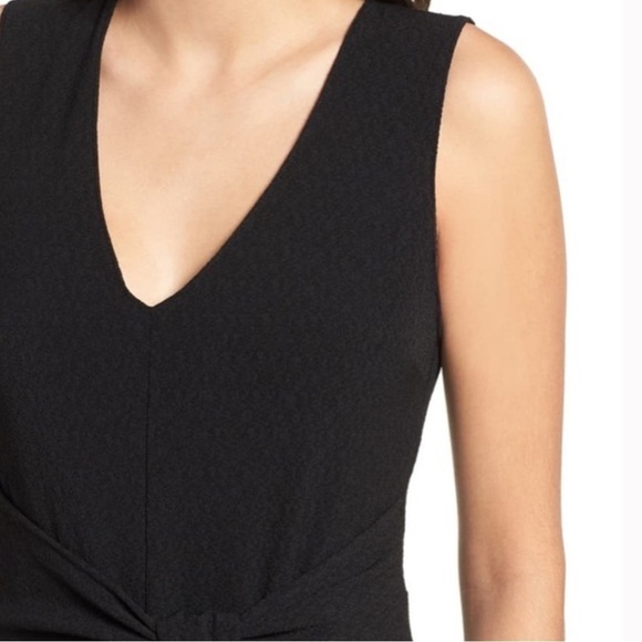 ASTR the Label Jumpsuit Black Medium Cropped Sleeveless Pockets Wide Leg - Picture 4 of 12